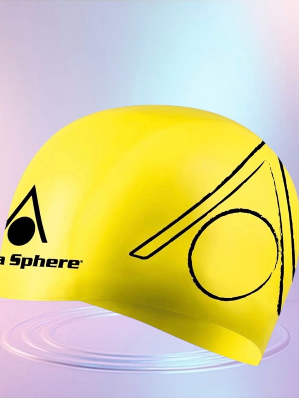 $7 Add-on | Yellow Silicone Swim Cap by Aqua Sphere